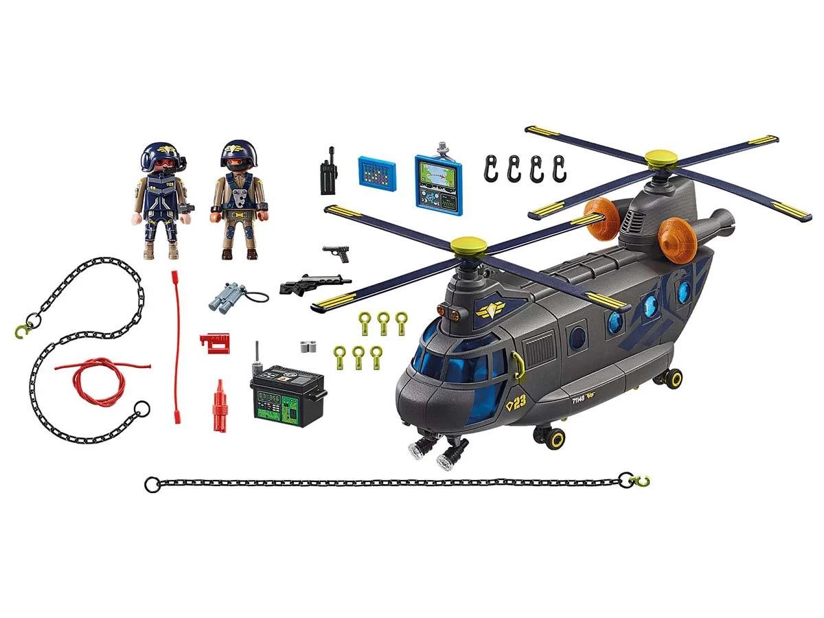 PLAYMOBIL CITY ACTION 71149 Tactical Unit - Rescue Aircraft