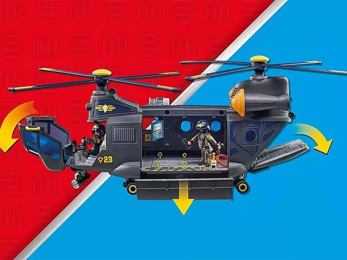 PLAYMOBIL CITY ACTION 71149 Tactical Unit - Rescue Aircraft - Image 5
