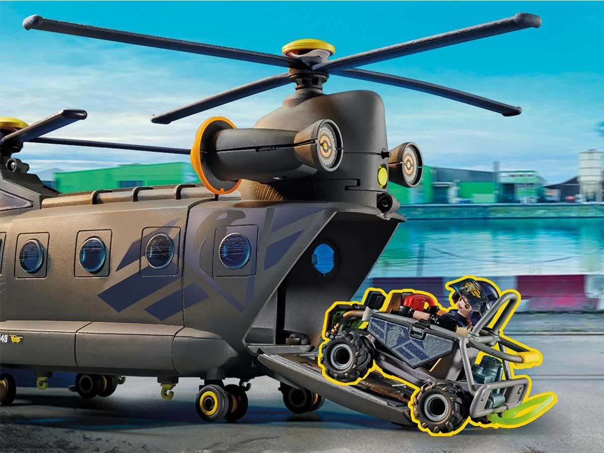PLAYMOBIL CITY ACTION 71149 Tactical Unit - Rescue Aircraft - Image 7