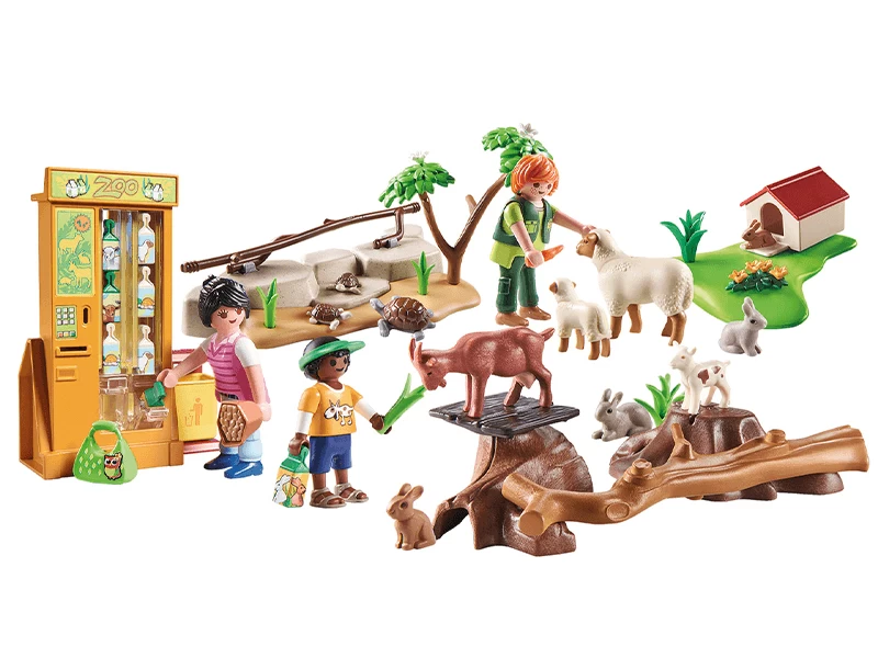 PLAYMOBIL Family Fun 71191 Petting Zoo