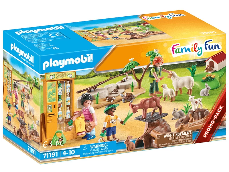 PLAYMOBIL Family Fun 71191 Petting Zoo - Image 2