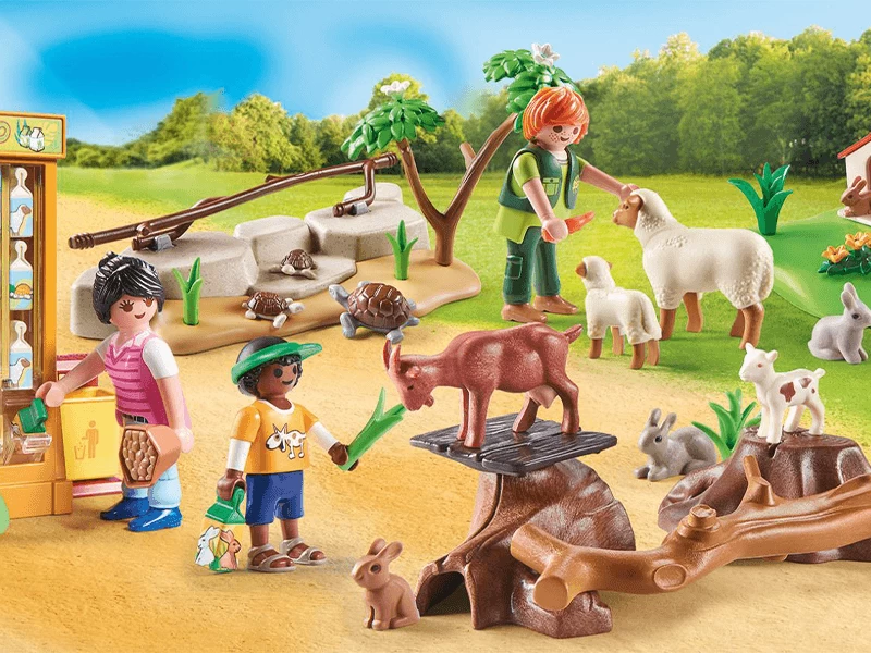 PLAYMOBIL Family Fun 71191 Petting Zoo - Image 3