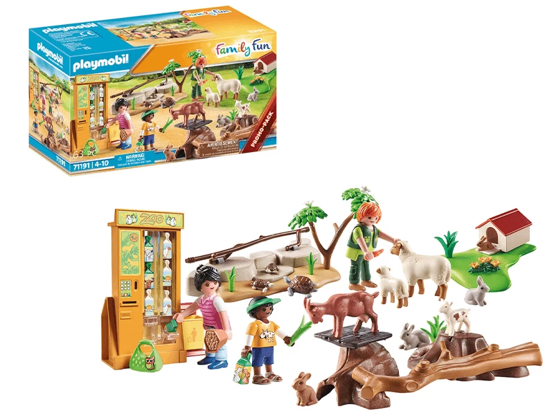 PLAYMOBIL Family Fun 71191 Petting Zoo - Image 5