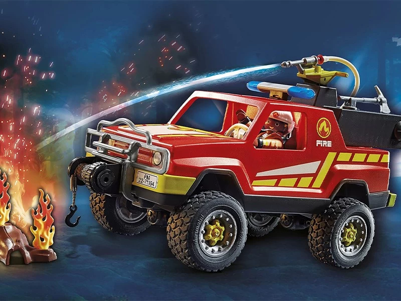 PLAYMOBIL CITY ACTION 71194 Fire Rescue Truck - Image 3