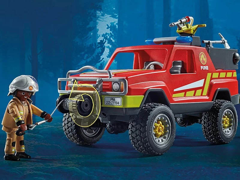 PLAYMOBIL CITY ACTION 71194 Fire Rescue Truck - Image 4