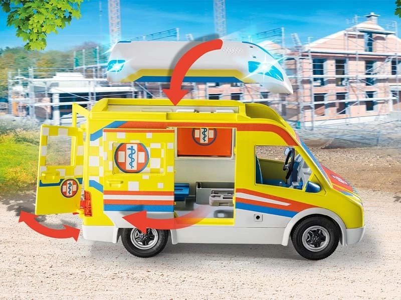 PLAYMOBIL City Life 71202 Ambulance - Image 4