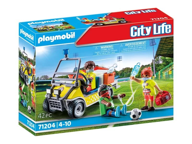 PLAYMOBIL City Life 71204 Rescue Cart - Image 2