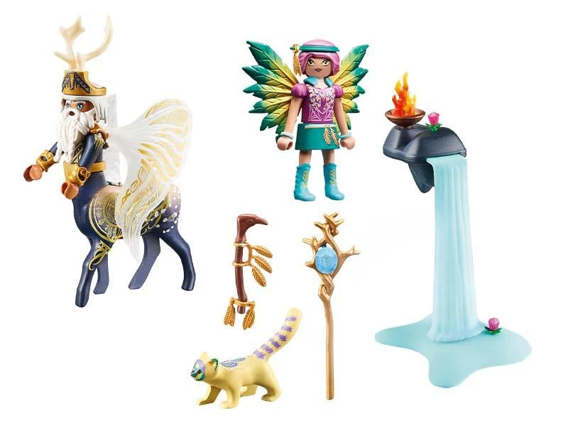 PLAYMOBIL Ayuma 71235 Abjatus With Knight Fairy Hildi