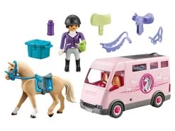 PLAYMOBIL Country 71237 Horse Transporter With Trainer