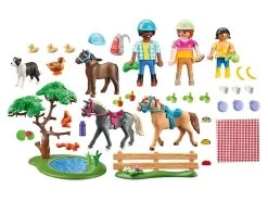 PLAYMOBIL Country 71239 Picnic Adventure With Horses