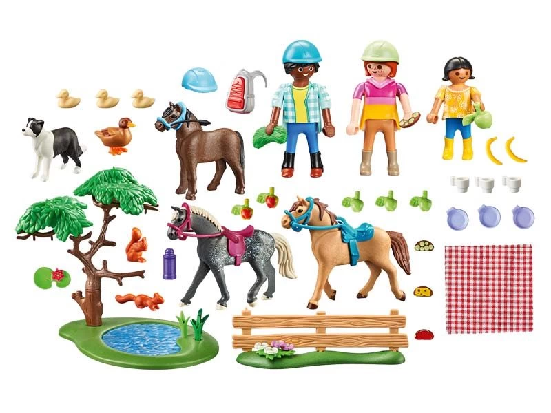 PLAYMOBIL Country 71239 Picnic Adventure With Horses