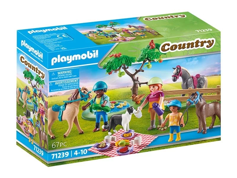 PLAYMOBIL Country 71239 Picnic Adventure With Horses - Image 2