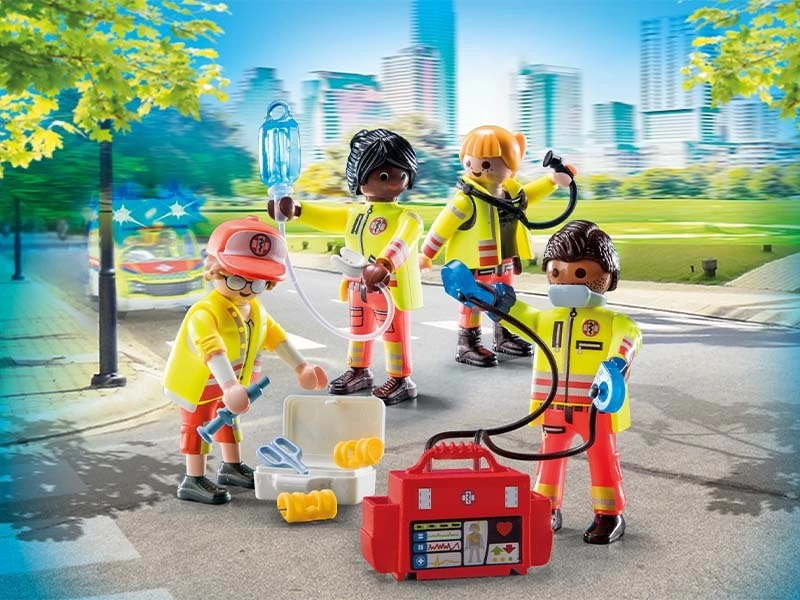 PLAYMOBIL City Life 71244 Medical Team - Image 2