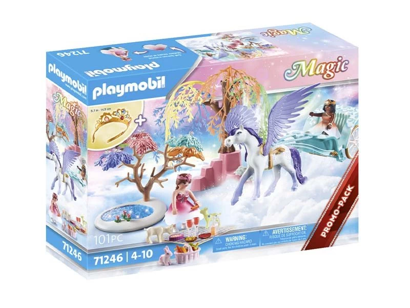 PLAYMOBIL Magic 71246 Picnic With Pegasus Carriage - Image 2