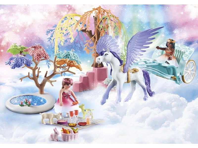 PLAYMOBIL Magic 71246 Picnic With Pegasus Carriage - Image 3