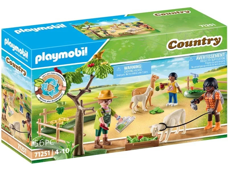 PLAYMOBIL Country 71251 Alpaca Hike - Image 2
