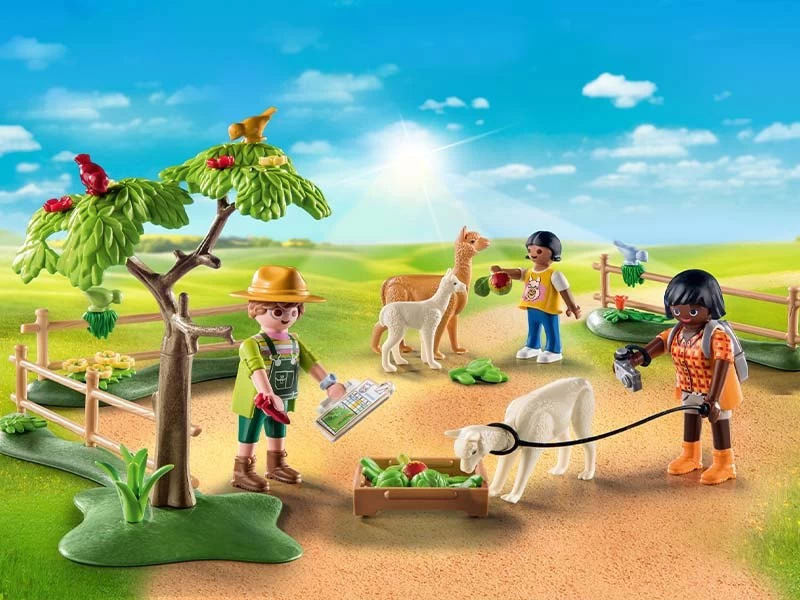 PLAYMOBIL Country 71251 Alpaca Hike - Image 3