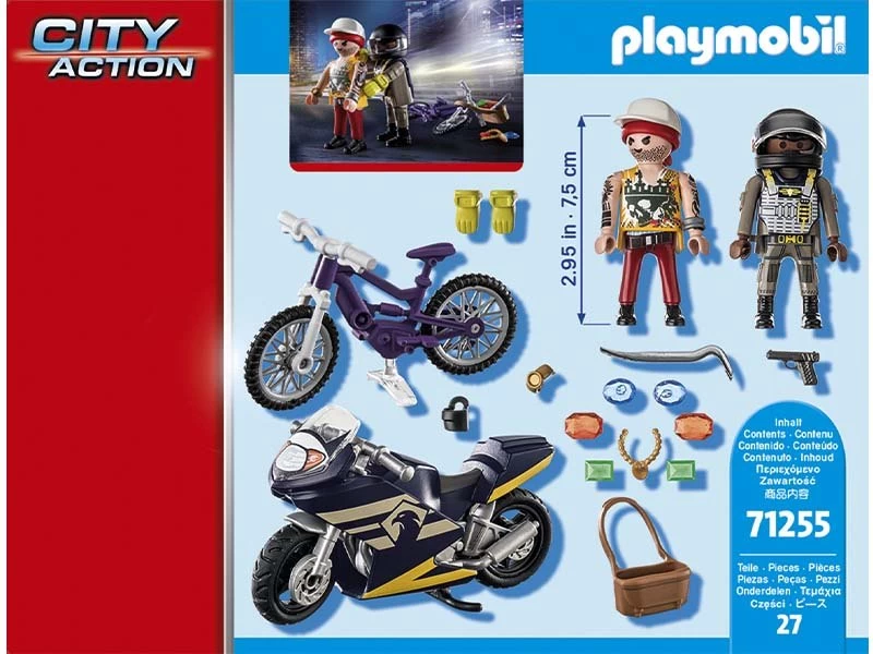 PLAYMOBIL CITY ACTION 71255 Starter Pack Special Forces And Thief - Image 4
