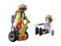 PLAYMOBIL City Life 71257 Starter Pack Rescue With Balance Racer