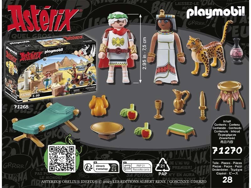 PLAYMOBIL Asterix 71270 Asterix: Caesar & Cleopatra - Image 4