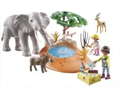 PLAYMOBIL Wiltopia 71294 Wiltopia - Elephant At The Waterhole