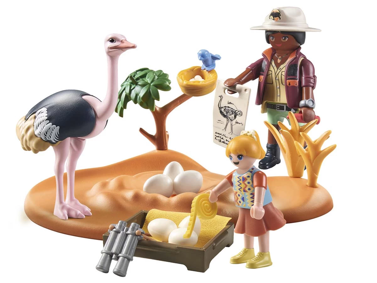 PLAYMOBIL Wiltopia 71296 Wiltopia - Ostrich Keepers