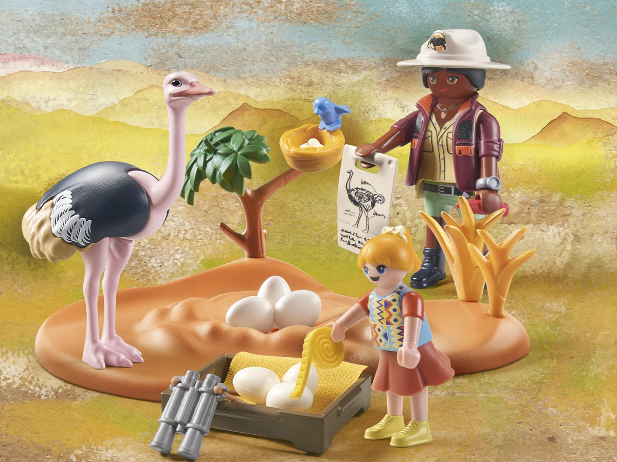 PLAYMOBIL Wiltopia 71296 Wiltopia - Ostrich Keepers - Image 3
