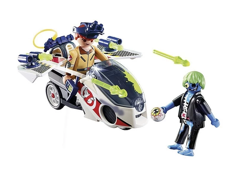 PLAYMOBIL GHOSTBUSTERS 9388 Stantz With Skybike