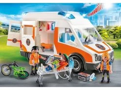 PLAYMOBIL City Life 70049 Ambulance With Flashing Lights
