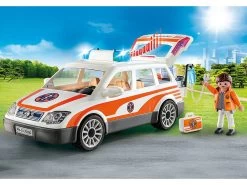 PLAYMOBIL City Life 70050 Emergency Car With Siren