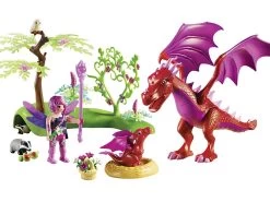 PLAYMOBIL Fairies 9134 Friendly Dragon With Baby