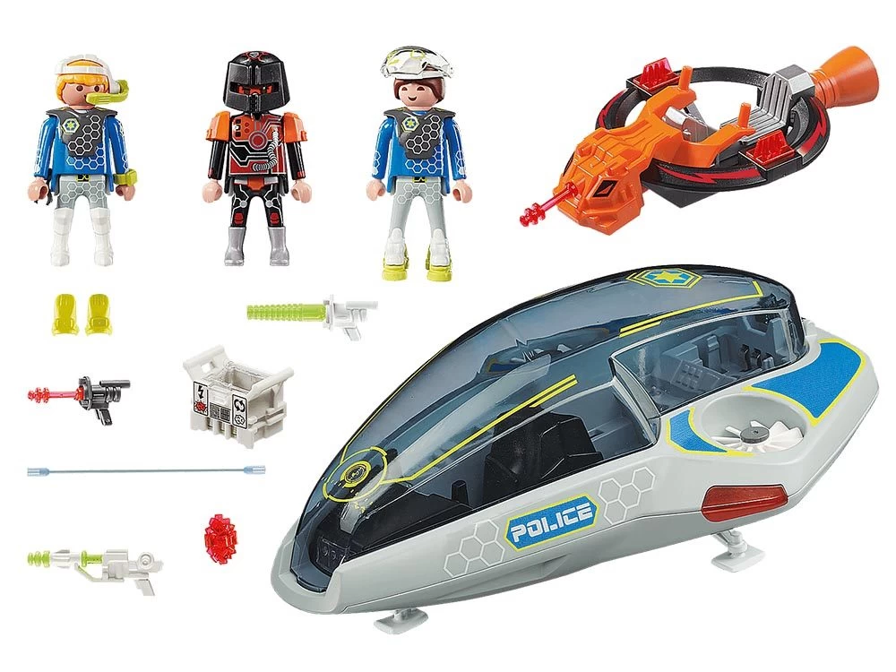 PLAYMOBIL Galaxy Police 70019 Galaxy Police Glider - Image 3