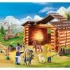 PLAYMOBIL HEIDI 70255 Peter's Goat Stable