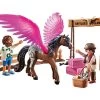 PLAYMOBIL The Movie 70074 PLAYMOBIL:THE MOVIE Marla And Del With Flying Horse