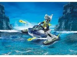 PLAYMOBIL TOP AGENTS 70007 TEAM S.H.A.R.K. Rocket Rafter